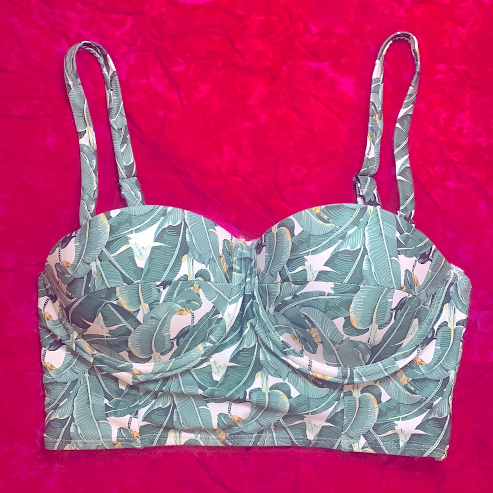 NWT Kingdom & State - Bombshell Bustier Bikini Top